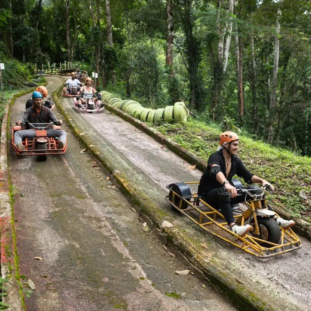 清邁: Skyline Adventure 高空滑索、巨型鞦韆與斜坡滑車體驗| Trip.com
