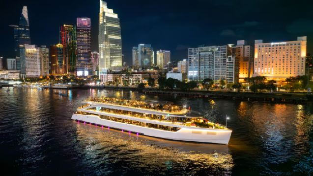 เอลิท ออฟ ไซง่อน | เรือสำราญแม่น้ำระดับ 5 ดาวหรู พร้อมวิวแบบ 360 องศา