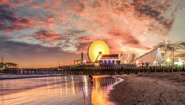 Los Angeles, USA: The Getty + Route 66 + Venice Beach | Chinese Private Charter Self-Guided Tour