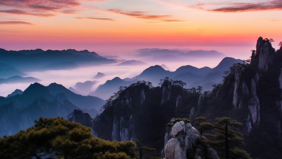 Lawatan Sehari ke Gunung Huangshan | Pilihan Tukar Tanpa Beratur/Kumpulan 2-6 Orang/Berlepas dari Tangkou/Tunxi/Hongcun