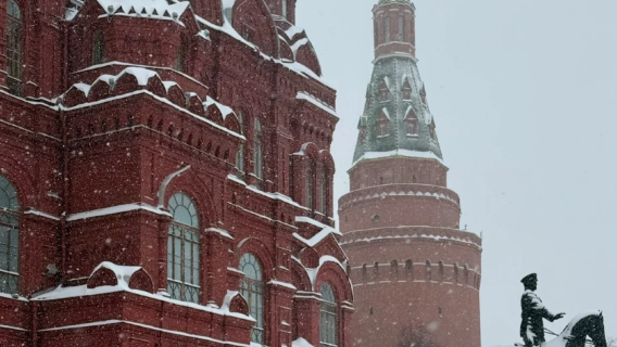 Russia Moscow - Dataran Merah - Pemandangan Ais Sungai Moscow - Sewaan Peribadi Bahasa Cina - Tanpa Risau