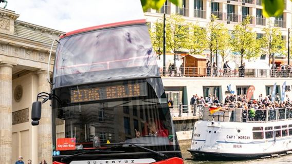 Red Sightseeing Berlino: autobus hop-on hop-off da 48 ore + crociera