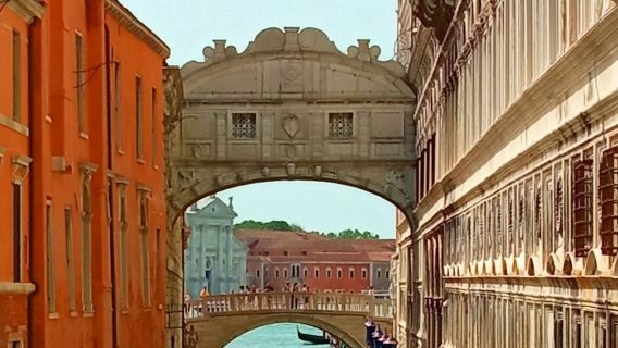 Venice: Gondola Ride through the Bridge of Sighs and St. Mark's Basin