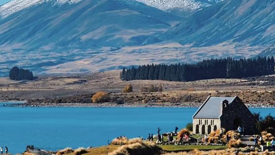 Tur Setengah Hari Gunung Cook di Pulau Selatan Selandia Baru