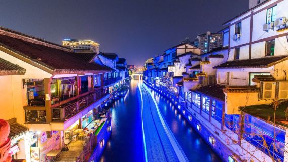 無錫古運河クルーズ船+黿頭渚+霊山大仏|貸切チャーター日帰りツアー【中英露仏独西】#