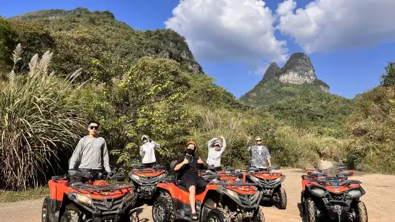 陽朔小馬ATV登山車基地+專業教練帶隊+團建拓展優選+含護具