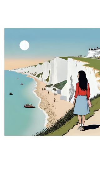Seven sisters white cliffs + Brighton + Royal Pavilion 1-day tour [Chinese or English driver-guide optional]