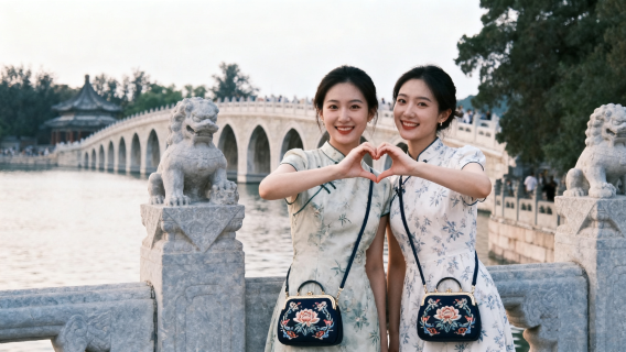 北京頤和園旅拍【跟拍攝影親子照情侶閨蜜兒童跟拍家庭旅拍】