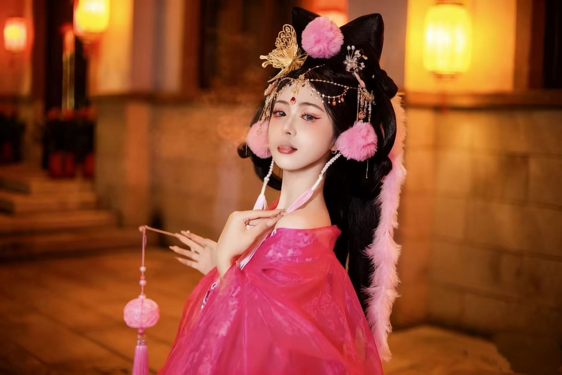 Chaozhou Trip Moments[Exquisite Hanfu-Verleih + Haarschmuck-Erlebnis + aufwendiges Make-up + optionales 1-zu-1-Fotoshooting]