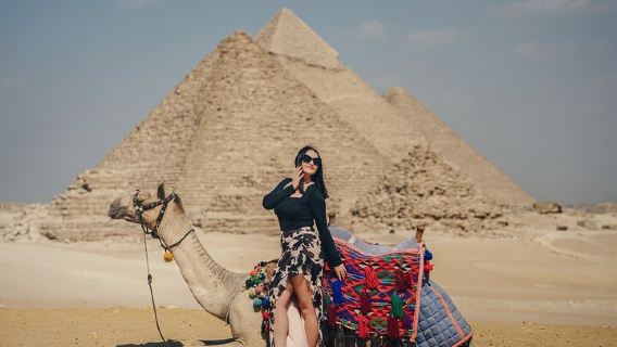 ViP trọn gói Kim tự tháp Giza, Nhân sư, Bên trong Kim tự tháp