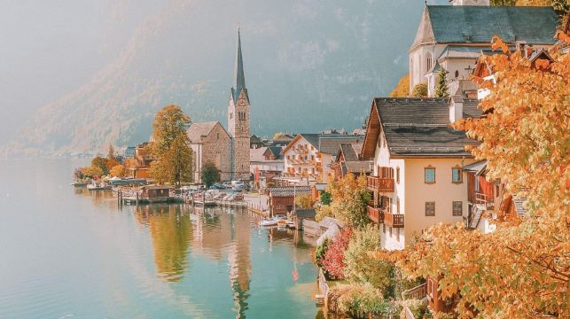 奧地利薩爾茨堡巴德伊舍+哈爾施塔特+聖吉爾根+聖沃爾夫岡之旅