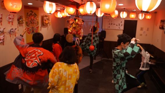 Ebisuza bon odori (Japanese traditional dance) experience