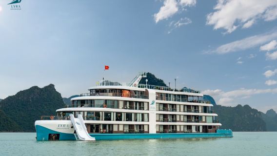 Lyra Grandeur Gemi Turu: Lan Ha Körfezi'ni Keşfedin (Lüks Süit Balkonlu & Su Kaydırağı)