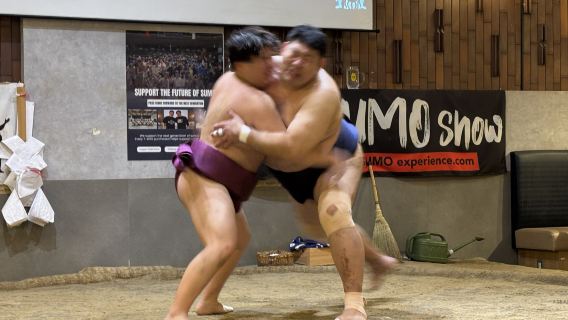 Spettacolo di Sumo e pranzo o cena caratteristico ad Asakusa, Giappone