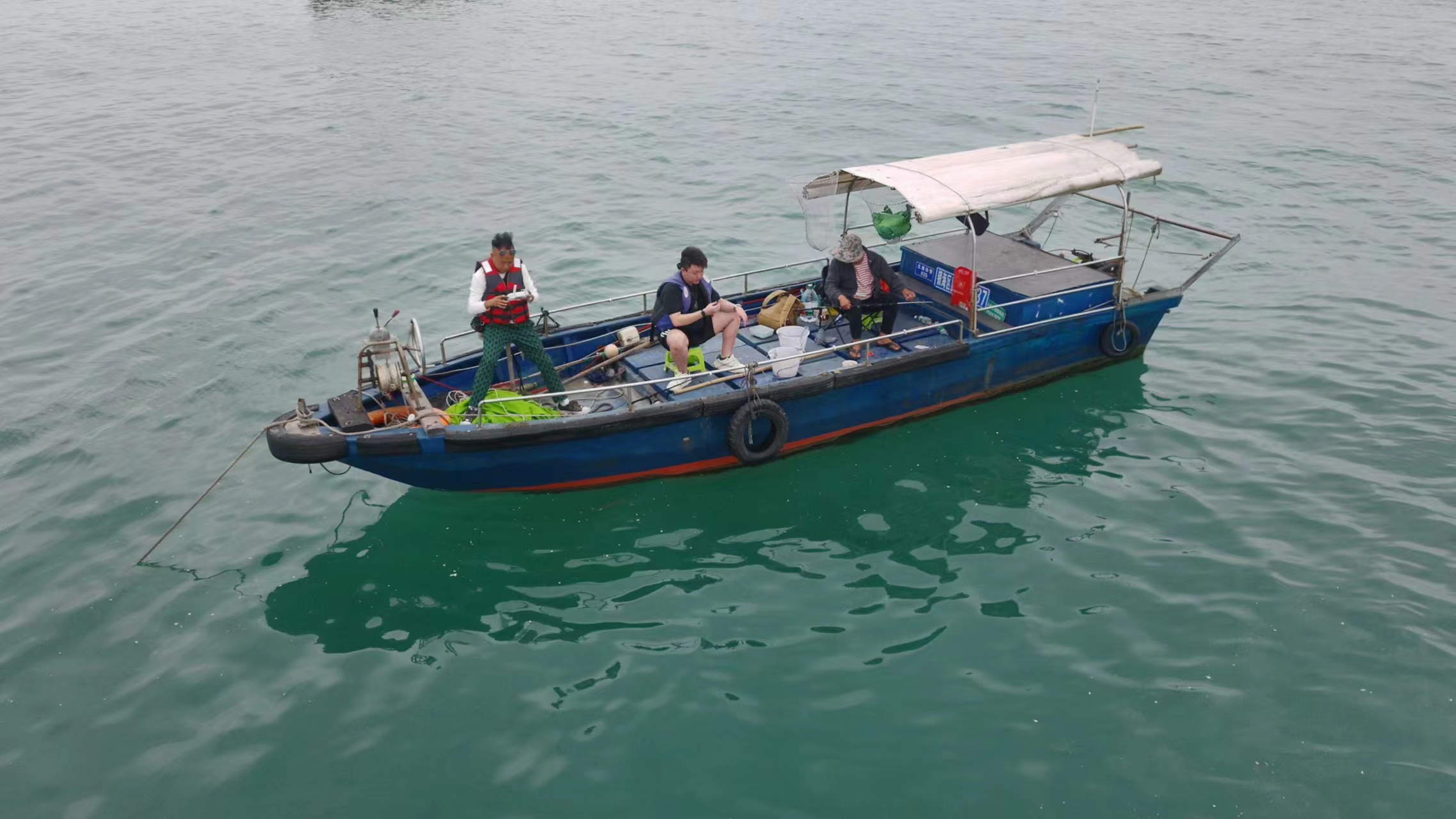 廣西北海銀灘漁嬌外沙島近海出海海釣/木船出海海釣/快艇出海海釣【提供釣具，魚餌+所有魚獲歸客戶所有】