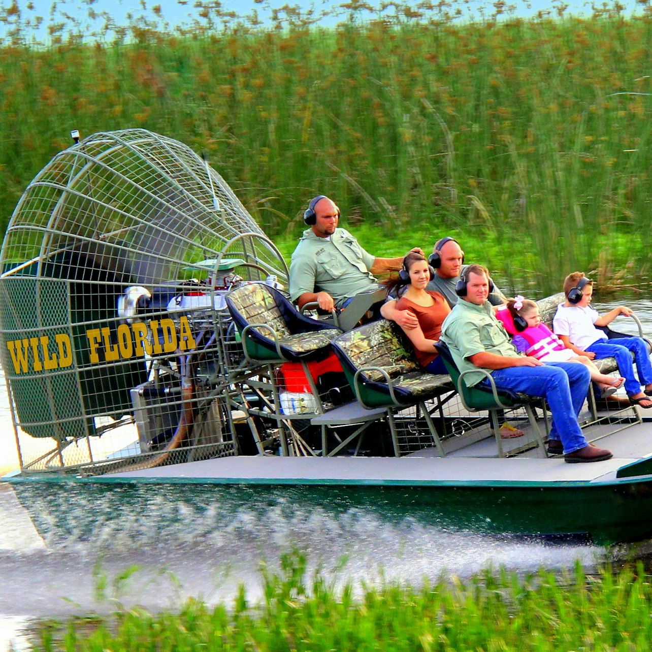 30-минутный тур на аэроглиссере по Эверглейдс в Wild Florida