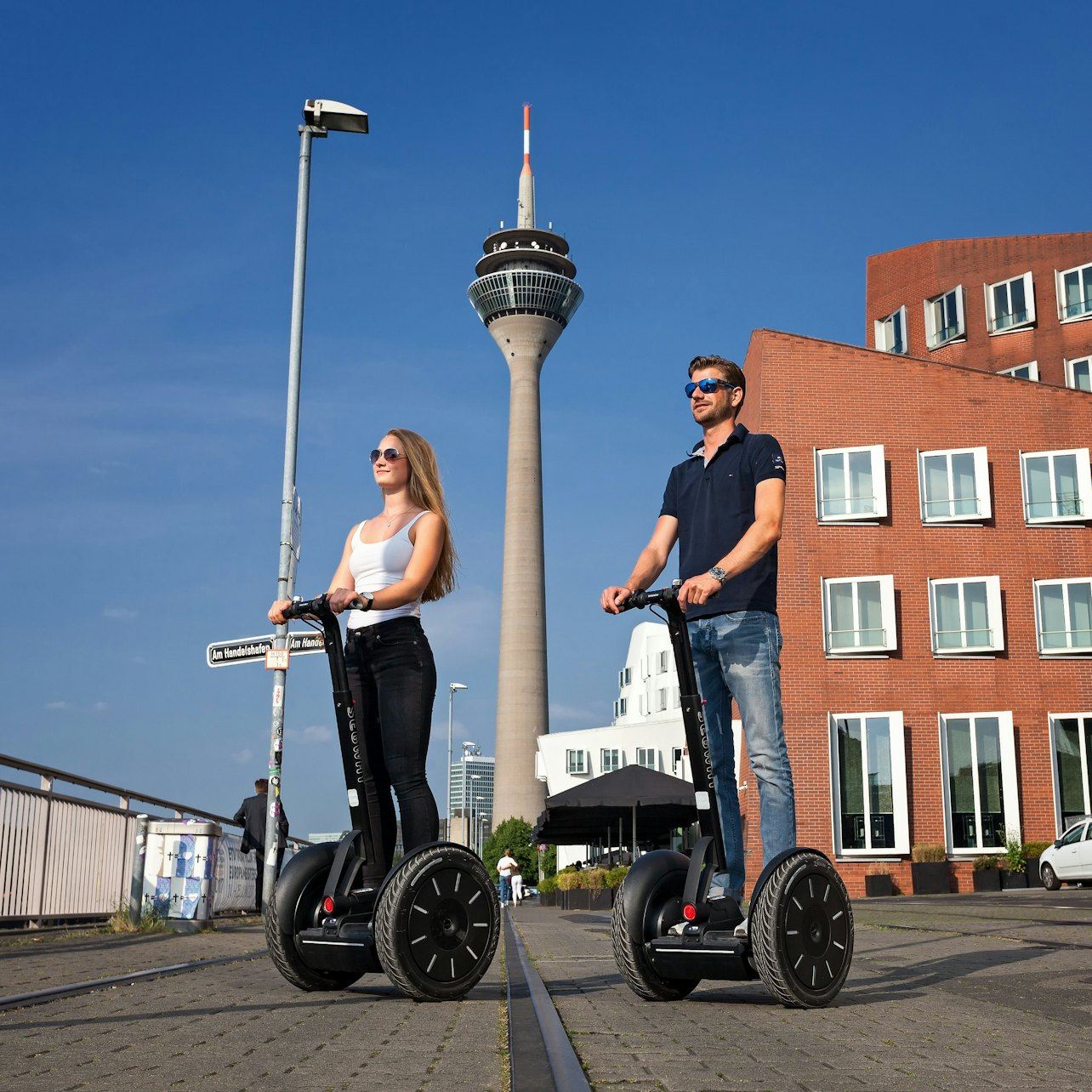 Düsseldorf: Segway-Stadtrundfahrt