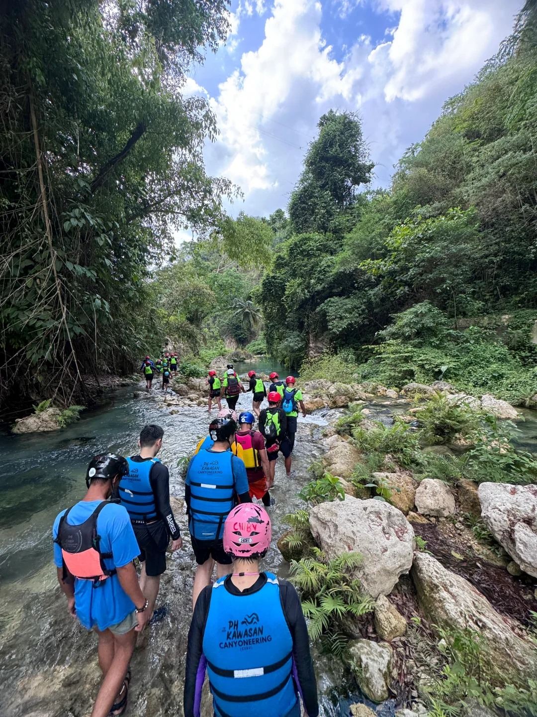 Cebu: Badian Canyoneering & Kawasan Falls Experience | Includes Lunch + Guide + Equipment