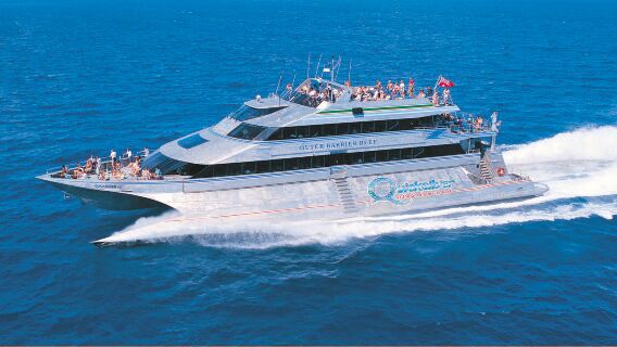 Cairns Great Barrier Reef Silver Shuttle one-day tour[Lunch Included|Optional pick-up|Helicopter diving optional]