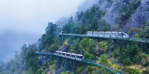 資溪大覺山懸崖動車打卡體驗跟團一日遊