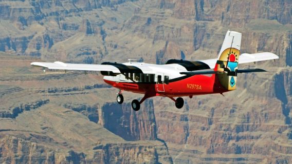 Grand Canyon West: Roundtrip Flight from Las Vegas + Optional Skywalk