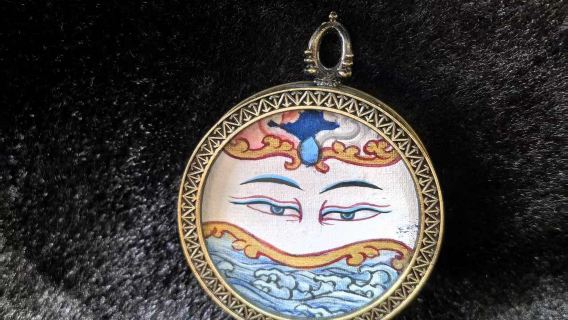 西藏拉薩唐卡非遺文創體驗館【唐卡小掛飾/藏紙繪畫體驗/藏香製作體驗/藏文書法體驗/六字真言石頭】