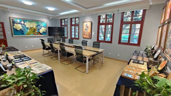 雲南昆明掐絲琺瑯彩畫非遺手工體驗/德源文化親子活動【DIY手工+選圖,掐絲,上釉,風乾固定,裝框】