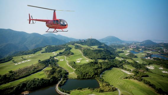 Shenzhen Eastern General Aviation Air Taxi Helicopter Tour for One (Day/Night Flight; Multiple Landing Points Available Including Yantian, Futian, Nanshan, Longgang)