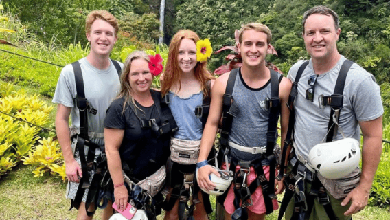 Hawaii: Big Island Hilo Zipline Tour with Cruise Ship Pickup