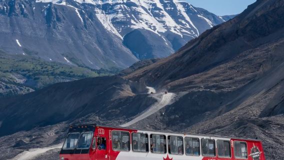 加拿大班夫-弓湖+佩投湖+哥倫比亞冰原包車一日遊