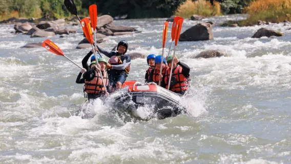 Rafting en el trayecto más largo de Rumanía: 14 km por el río Buzău