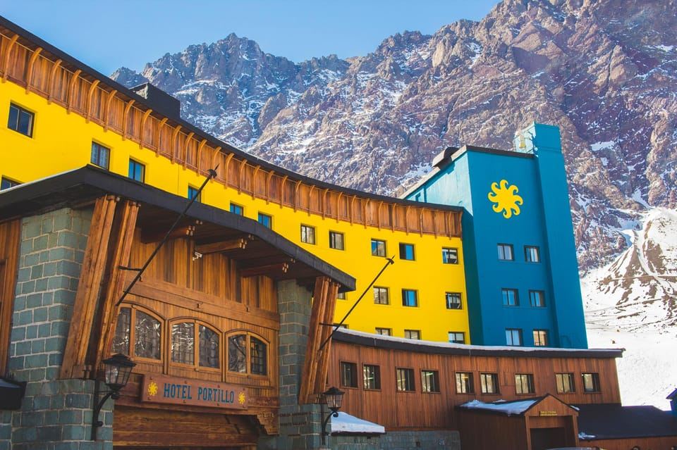Portillo e Laguna del Inca con pranzo all'Hotel Portillo