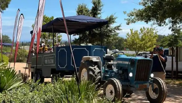 เคปทาวน์: ทัวร์ชิมไวน์ด้วยรถแทรกเตอร์ Hop-On Hop-Off ที่เมืองสเตลเลนบอช