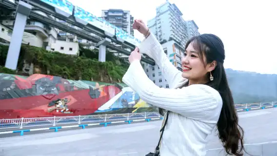 重慶長江索道+輕軌穿樓+洪崖洞民俗風貌區一日遊|贈觀景台 + 遊船|免費小童