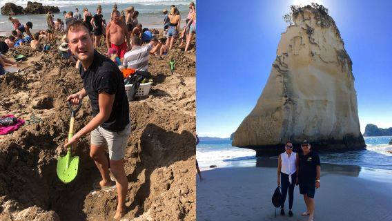Small group 1-day tour from Auckland to Cathedral Cove, Hot Water Beach, and Coromandel