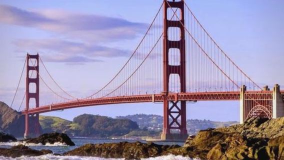 San Francisco Cable Cars + Fisherman's Wharf + Golden Gate Bridge + Lombard Street/downtown 1-day tour