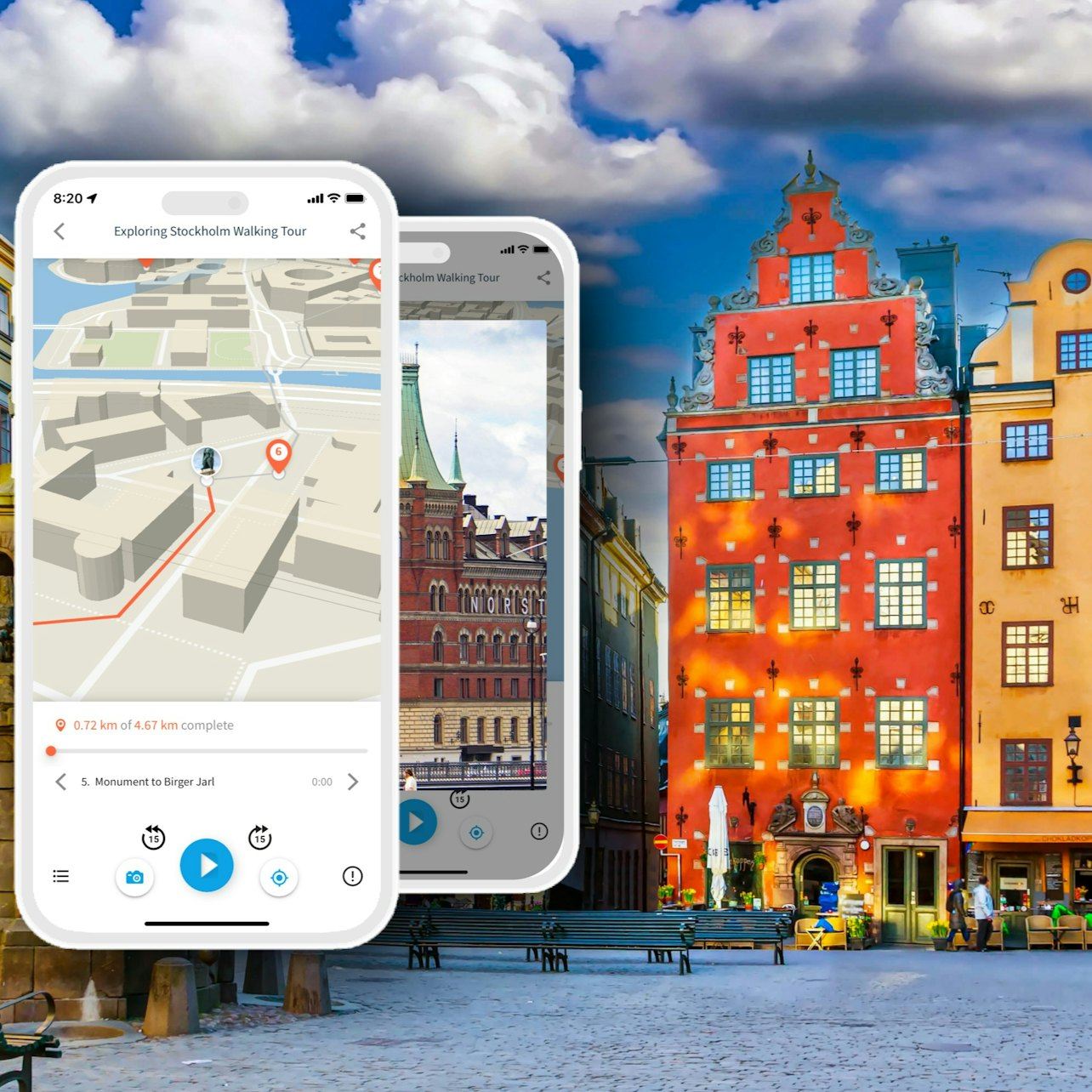 Estocolmo: audioguía autoguiada