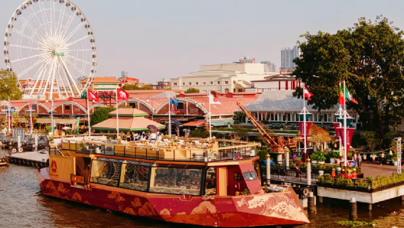 OKURA Cruise ล่องเรือดินเนอร์สุดหรูสไตล์ญี่ปุ่นในกรุงเทพฯ