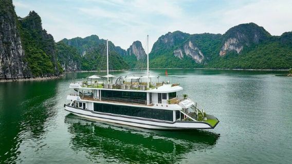 Halong Bay Day Tour With Titop Island, Cave, Kayak & Lunch