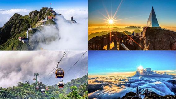 Depuis Hanoi : Excursion de 2 jours en bus limousine à Sa Pa et visite du pic Fansipan