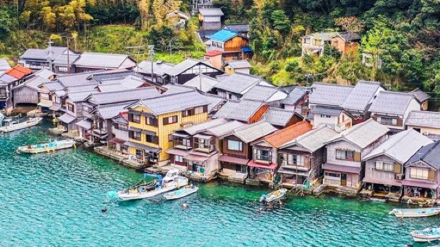 Tagesausflug zur Amanohashidate und den Bootshäusern von Ine in Kyoto, Japan [Privattransfer ab Osaka]