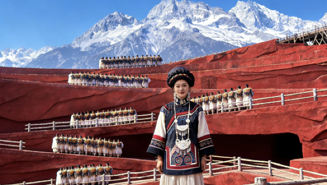 Tagesausflug zum Yulong-Schneeberg in Lijiang [Kleine Gruppe mit 2-8 Personen + große Seilbahn + Blue Moon Valley + Impression Lijiang]