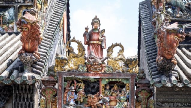 ทัวร์ 1 วันคลาสสิกในกว่างโจว: วัดเฉินเจียระ + พิพิธภัณฑ์กษัตริย์หนานเยว่แห่งราชวงศ์ฮั่นตะวันตก + เกาะซาเมี่ยน + แคนตันทาวเวอร์ + ถนนคนเดินเซียงเซียะจิว (ตัวเมือง)