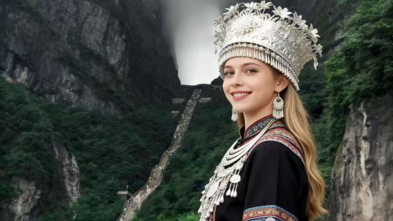 Tianmen-Gebirge Nationalpark + Tianmen-Höhle Tagestour [Kleingruppen-/Privattour verfügbar | Routen A, B und C]