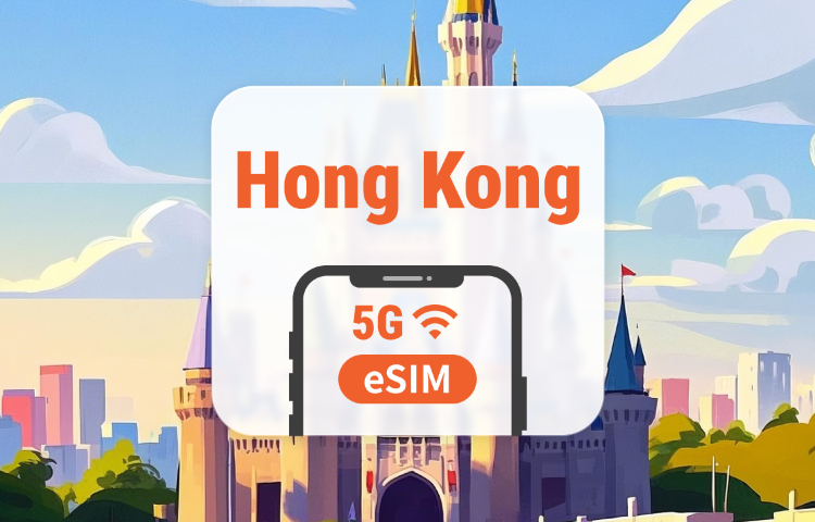 Hong Kong 5G eSIM | Native IP • CSL Full Coverage | 1–30 Days | QR Code