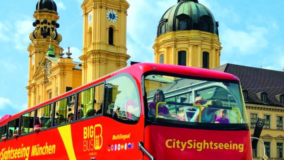 Munich BIG BUS TOUR sightseeing bus hop-on hop-off tour in Munich, Germany