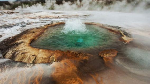 Iceland Golden Circle one-day tour with Blue Lagoon and optional hot springs admission ticket Gullfoss National Park