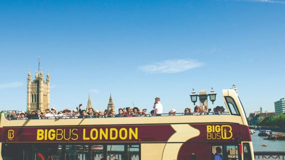 London: London Eye Ticket, Hop-on Hop-off Tour & River Cruise