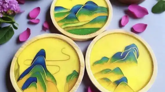 Cloisonné Enamel Coaster Workshop in a Traditional Shanghai Alley (2 Hours)