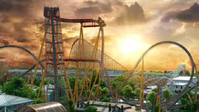 Taman Tema Six Flags Magic Mountain Los Angeles/Hutan Negara - Pakej Persendirian Penerokaan Alam Semula Jadi 1-6 Orang